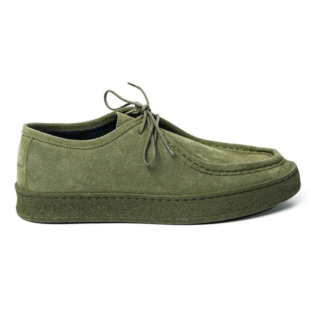 Sapatos Casuais Feitos à Mão em Pele de Camurça