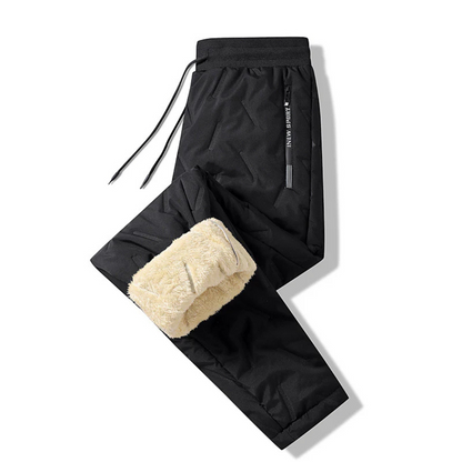 Calças impermeáveis com forro polar Unisex