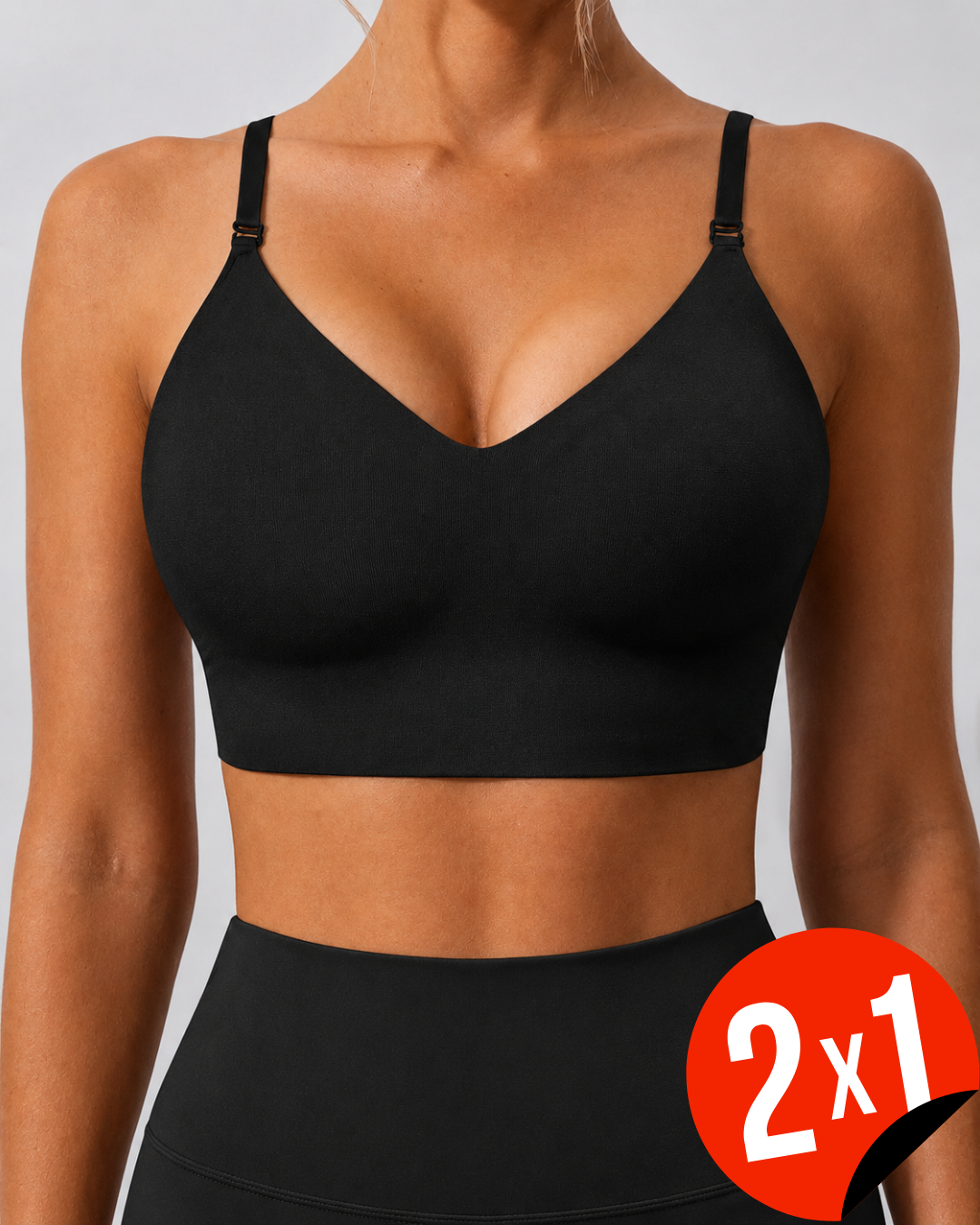 Sutiã sem Costas com Alças Multiposição (OFERTA 2X1)