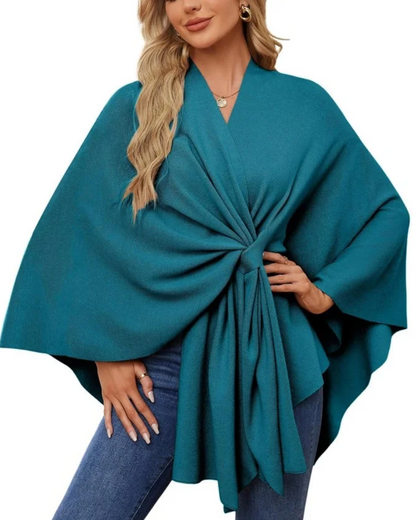 Poncho Elegante para Qualquer Ocasião