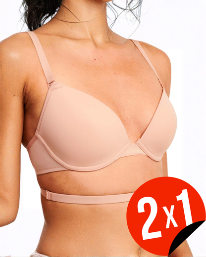 Sutiã multiposicional com costas ultra baixas (OFERTA 2X1)