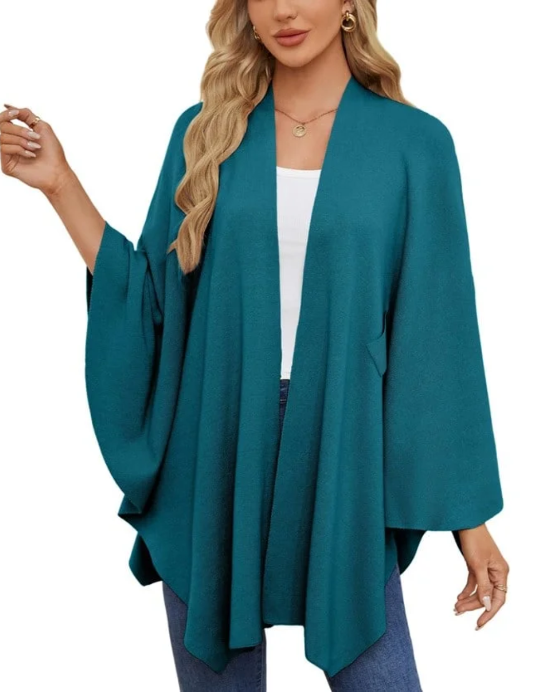 Poncho Elegante para Qualquer Ocasião