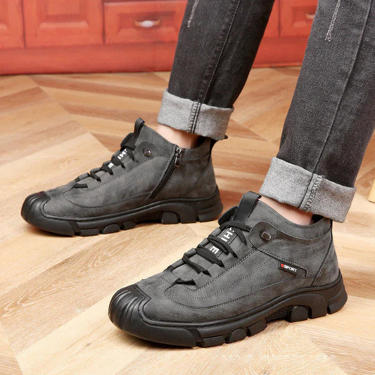 Sapatos de Homem com Forro de lã e Sola Antiderrapante