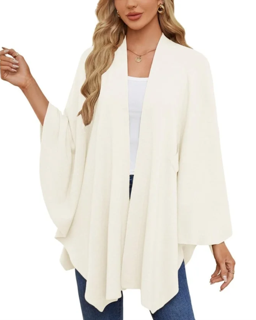 Poncho Elegante para Qualquer Ocasião