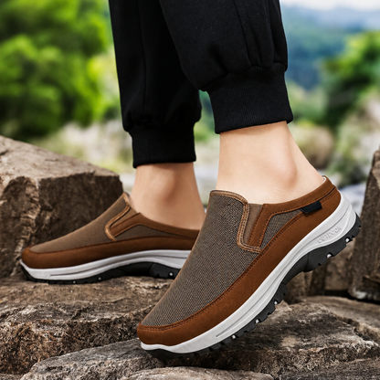 Mocassins desportivos com sola antiderrapante
