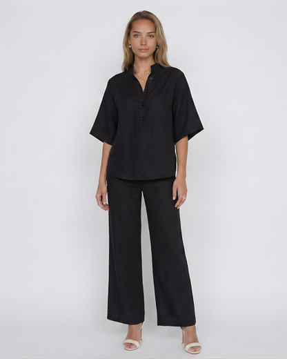 Conjunto de linho duas peças