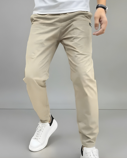 Calças Elásticas Premium Justas para Homem