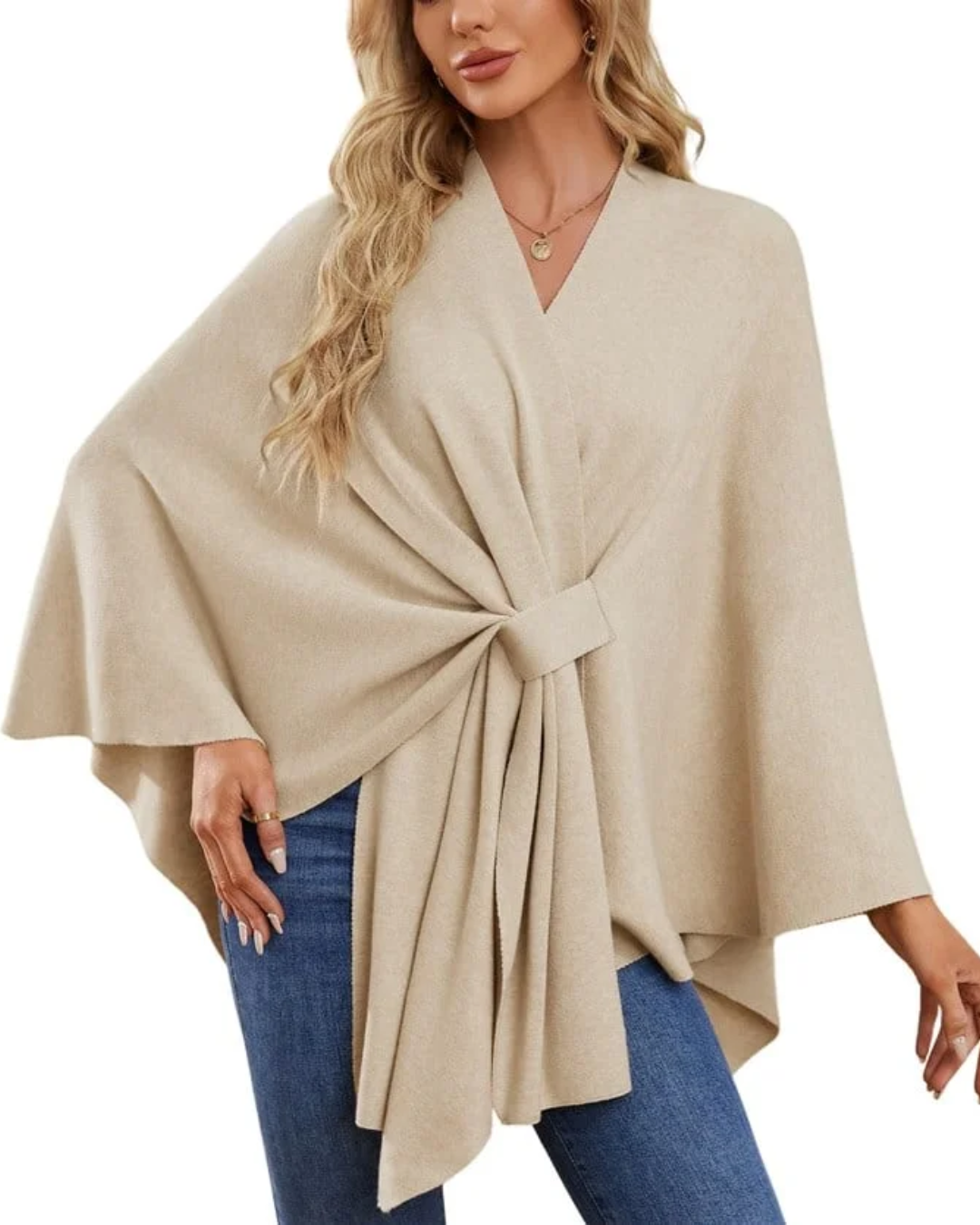 Poncho Elegante para Qualquer Ocasião