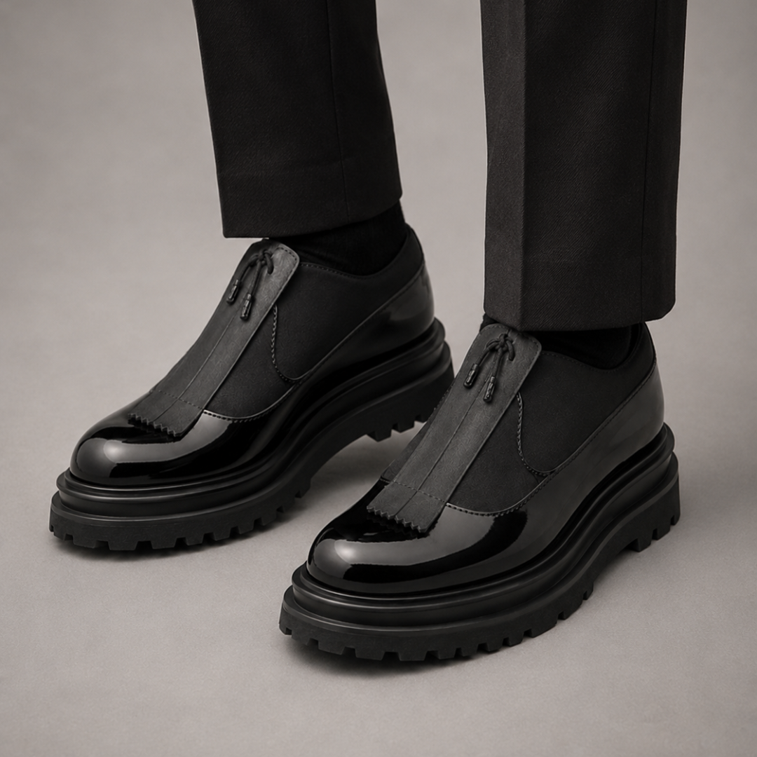 Sapatos Casuais com Plataforma