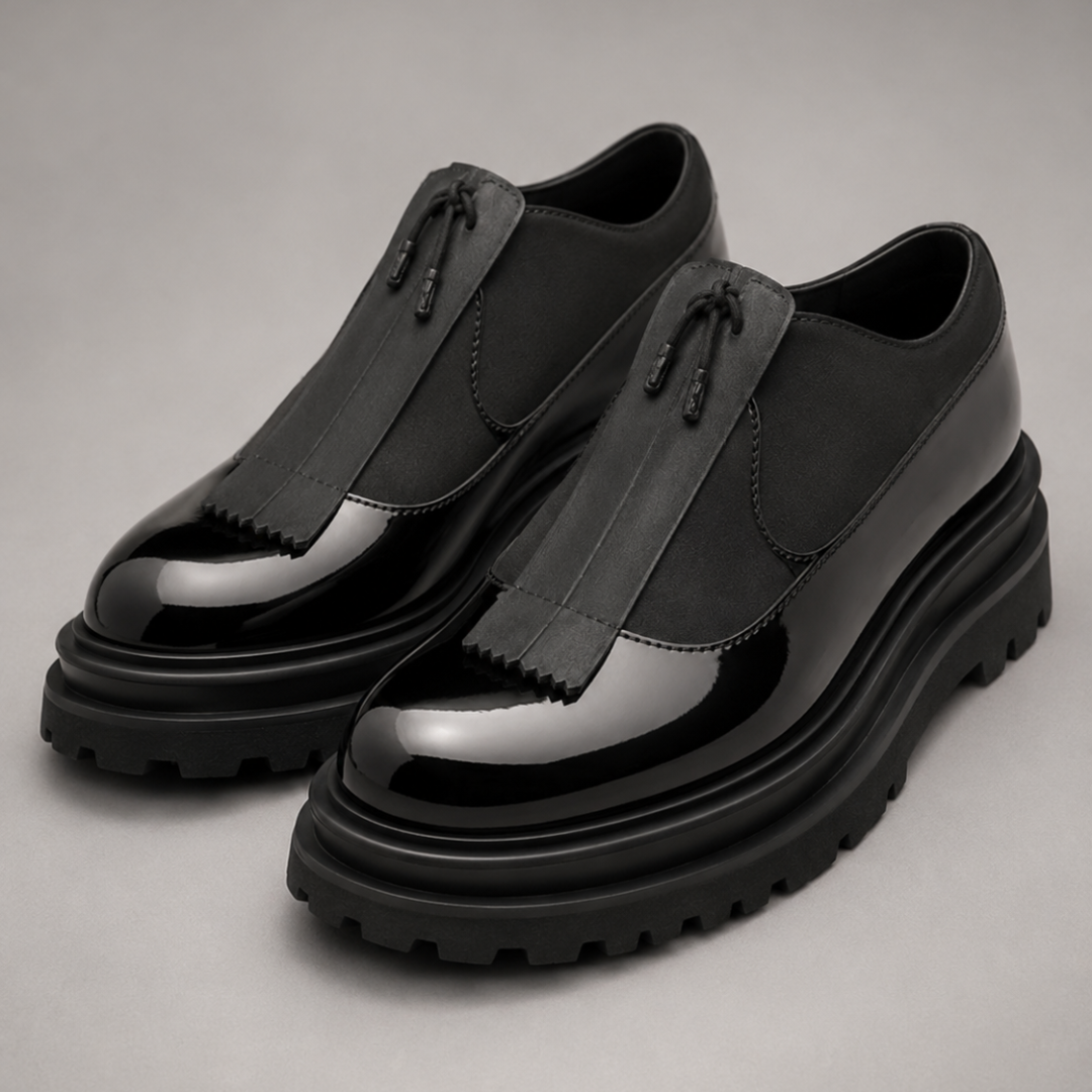 Sapatos Casuais com Plataforma