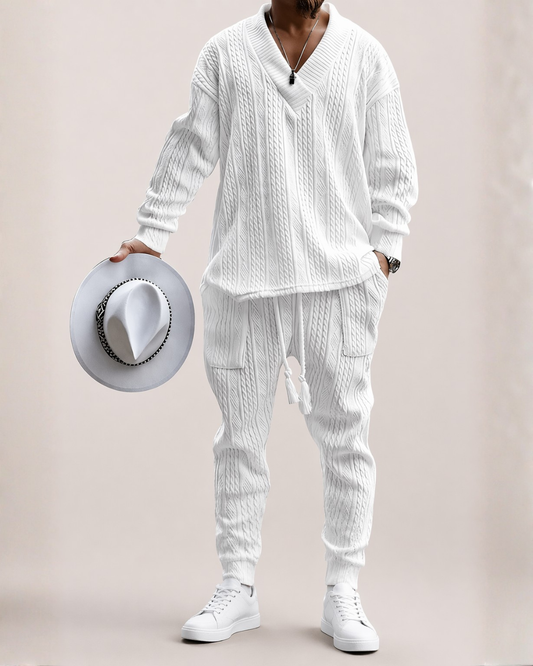 Conjunto de Malha 2 Peças Ivory